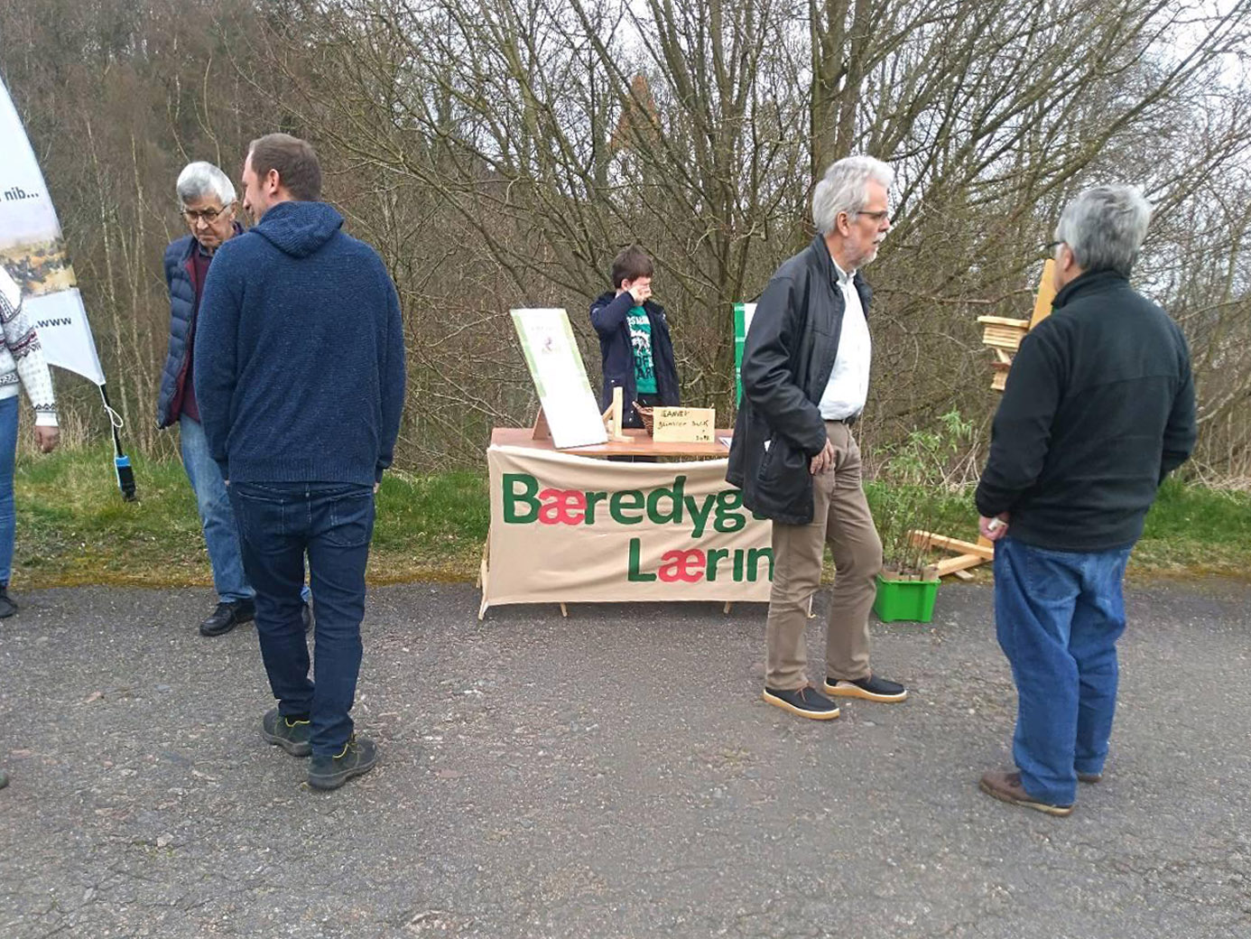 Bæredygtig Læring - stand med insekthoteller til at tage med hjem